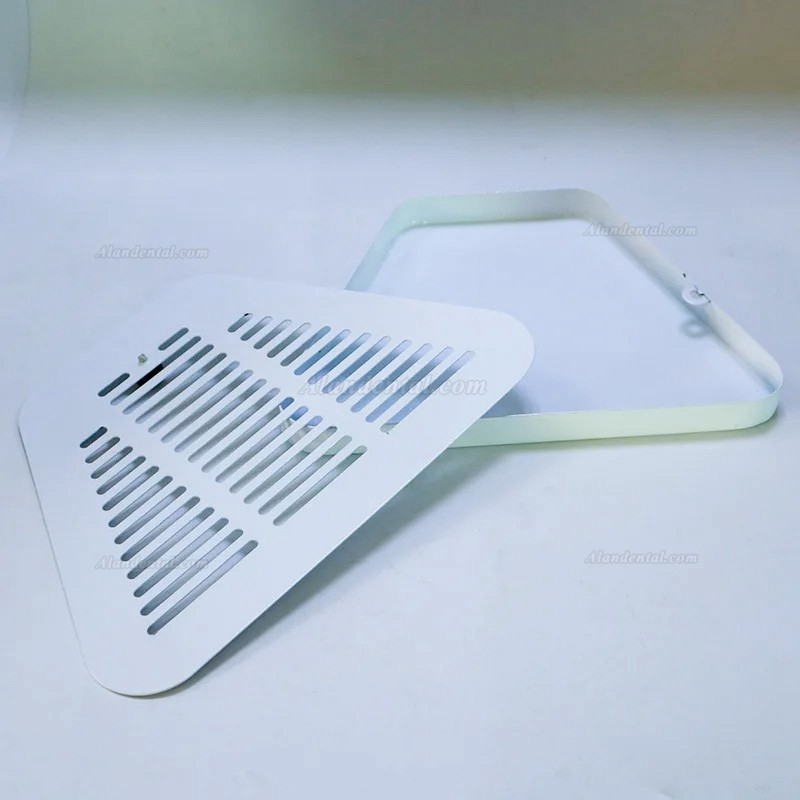Dental Lab Shadowless Sandblasting box Lab Dust Collector Vacuum Dust Extractor Box